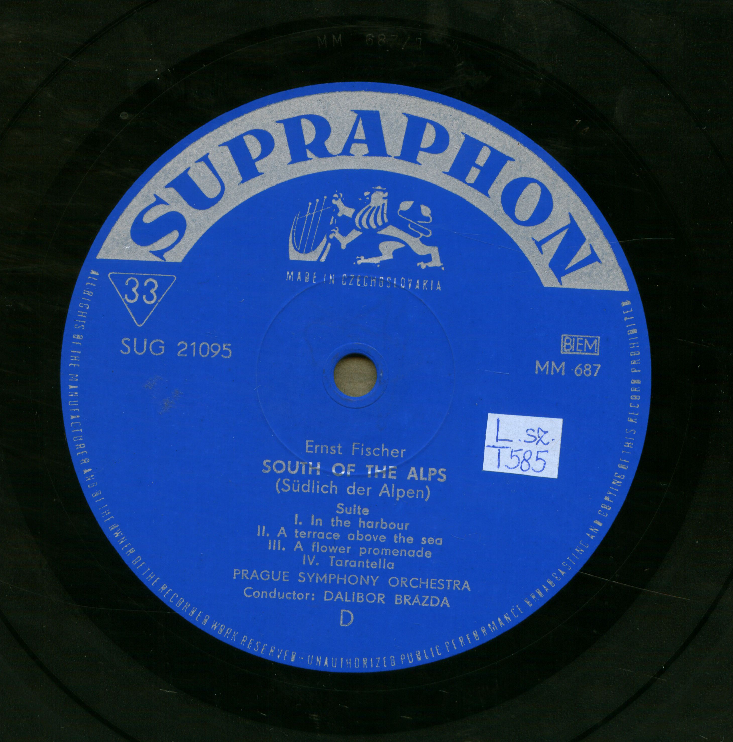 South of the Alps ; Rhapsody in blue